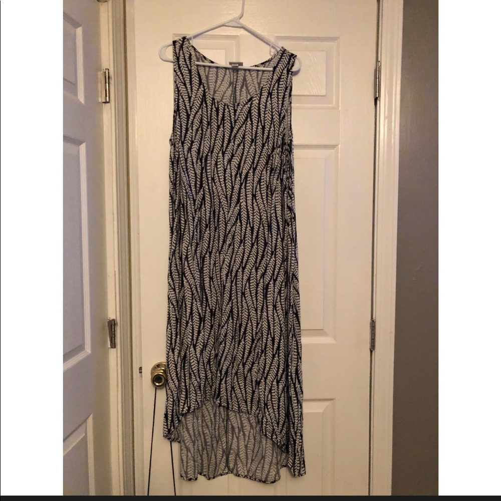 Asymmetrical dress